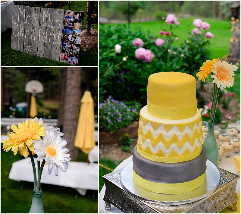Yellow and White Wedding Colors - Silver Sparrow Photography