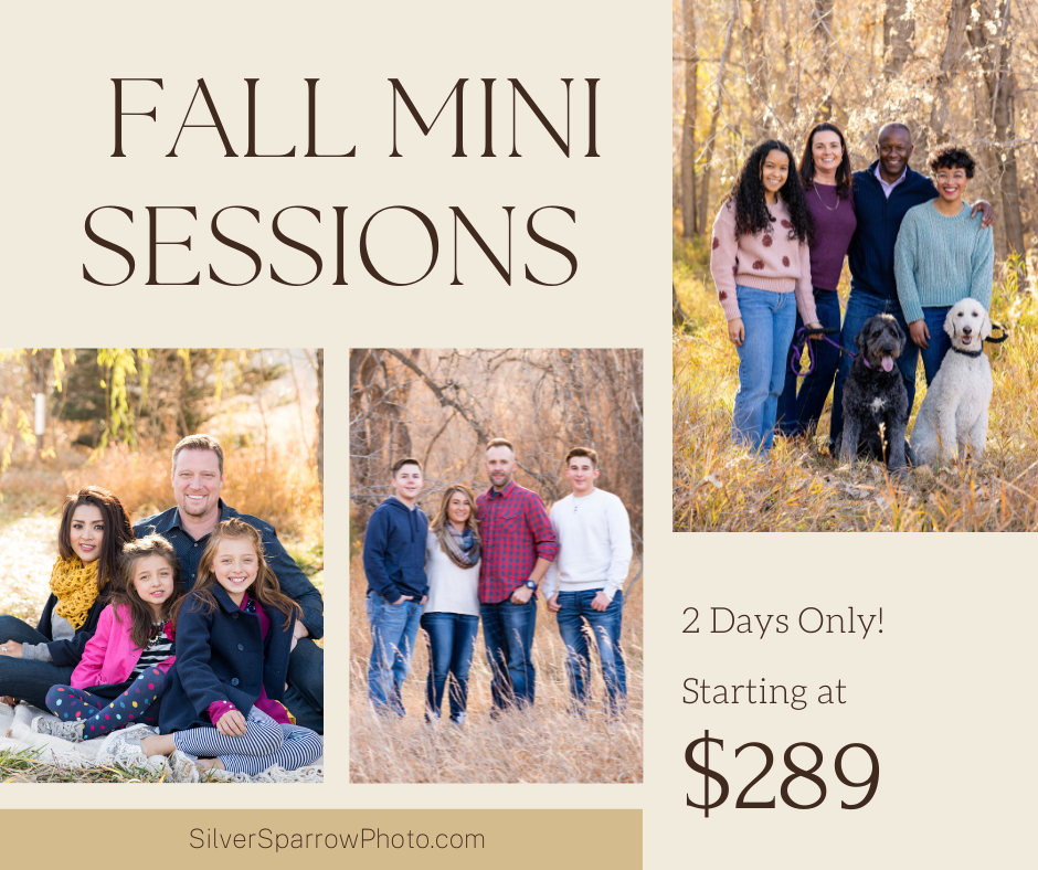 Fall Mini Sessions in Littleton Colorado