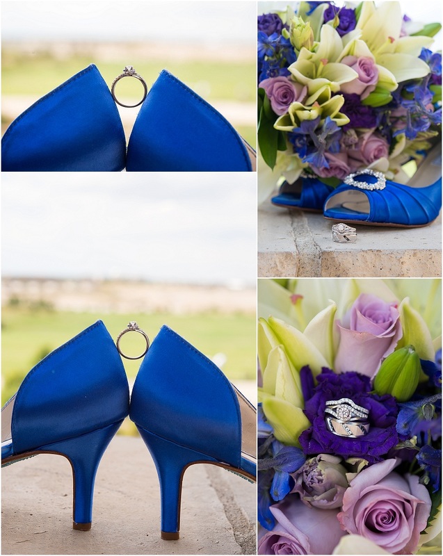 Wedding Details in Blue
