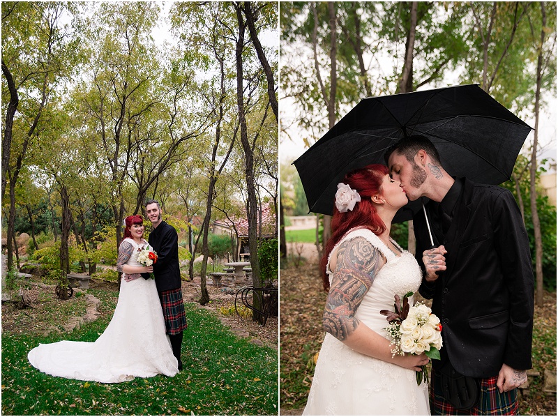 Pin Up Bride - Kilt - Colorado Springs Wedding Photographer