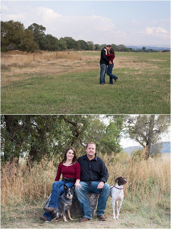 Engagement Photo with Dogs - Silver Sparrow Photography