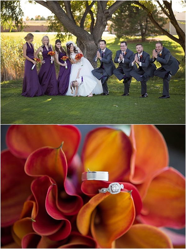 Fun Wedding Photo - Ring Photo on Cala Lilly - Colorado Wedding Photographer