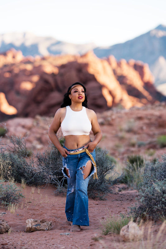 Empowering portraits for women - valley of fire nevada - This Is Me Project