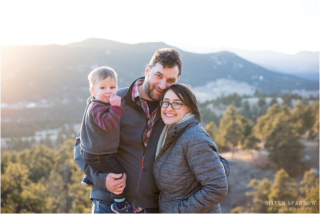 Family photographers colorado - winter family pictures