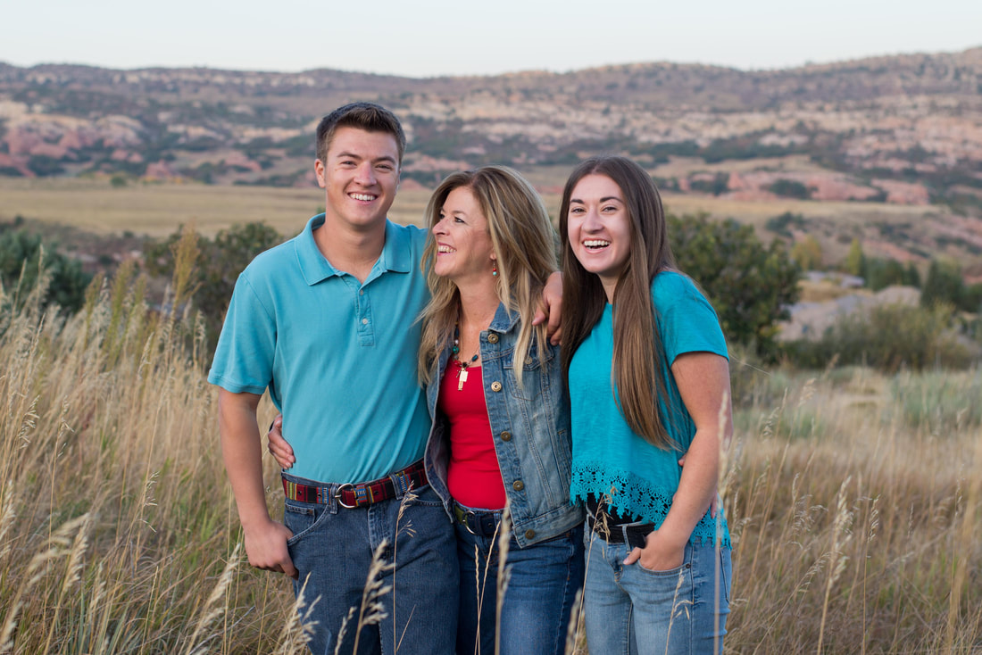 family photographers highlands ranch - high school seniors family