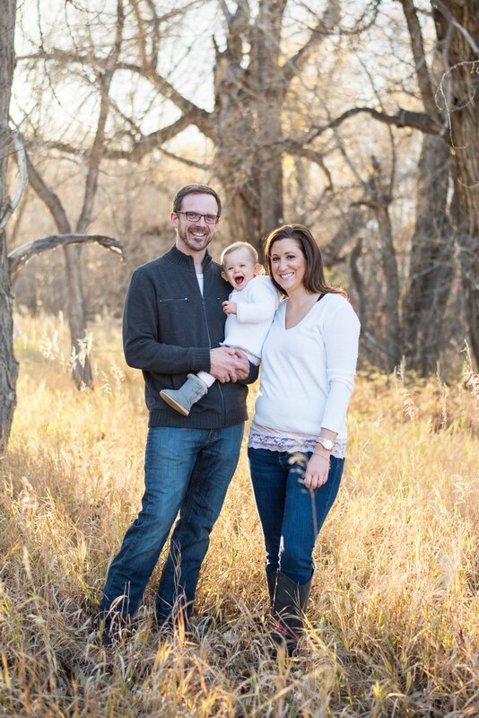 family photographers morrison colorado - outdoor winter family pictures 
