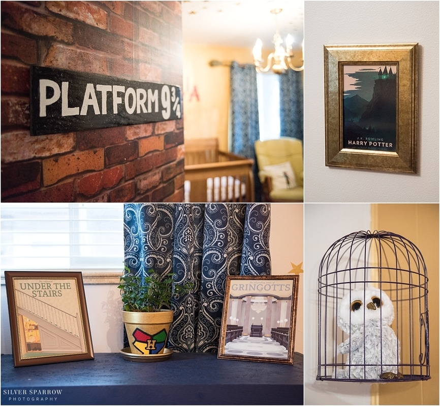 Harry Potter Babies Room - Silver Sparrow Photography