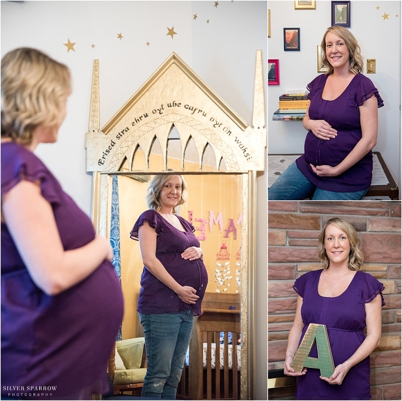 Littleton Colorado Maternity Photographer - Harry Potter Nursery