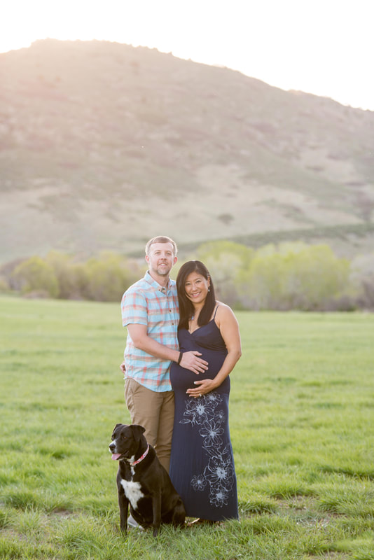 littleton maternity photographers - dog friendly photographers